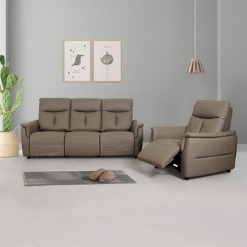 Homelike 喜家居1+3人座電動沙發組(2367)