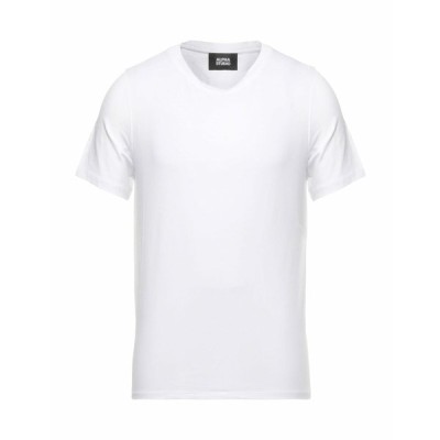 アルファス テューディオ Tシャツ トップス メンズ T-shirts White