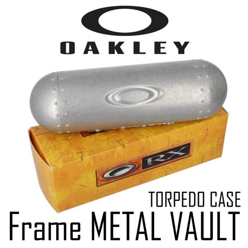 在庫少数】OAKLEY METAL VAULT TORPEDO CASE オークリー メタルボルト トルピードケース メガネ専用 軽量ケース  アウトレット | LINEブランドカタログ