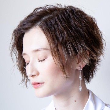 qru earring(clip type)