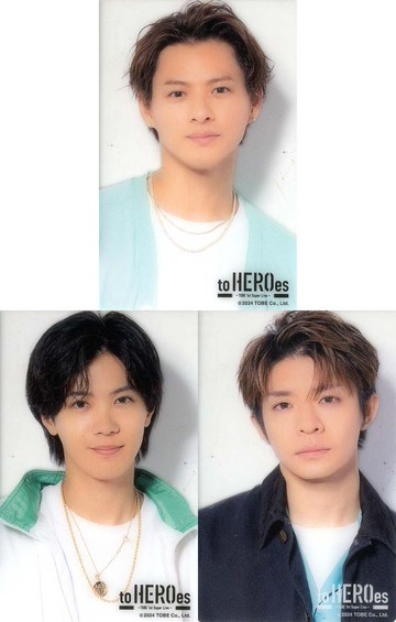 Number_i透明卡片SET(3張SET)"to HEROes～TOBE 1 st Super Live～"