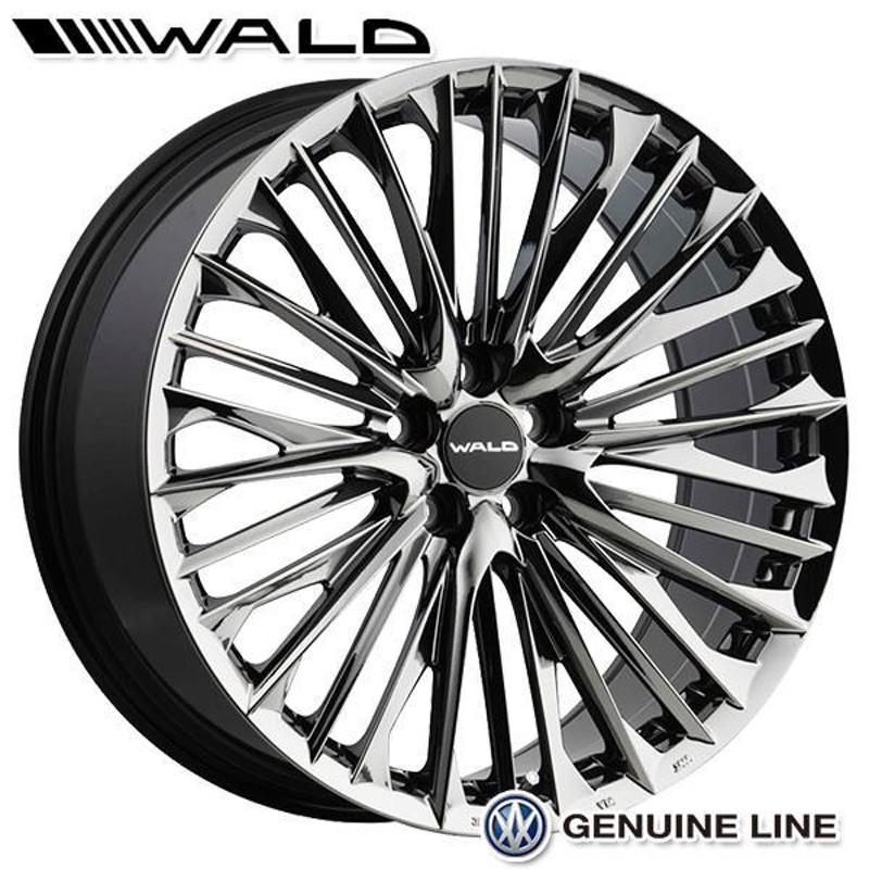 サマータイヤ ホイール4本セット 225/45R19インチ 5H114 WALD ヴァルド 