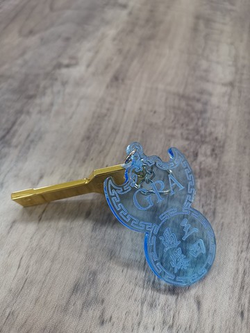 GPA過三爆四匙扣【蝠鼠吊金錢系列】