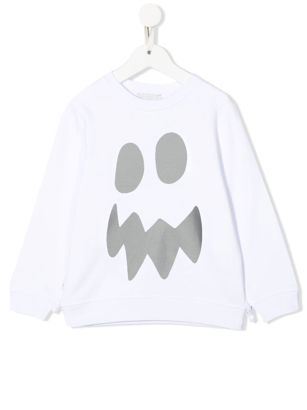 Stella McCartney Kids - sustainable cotton Halloween print sweatshirt - kids - Sustainable Cotton - 2 - White