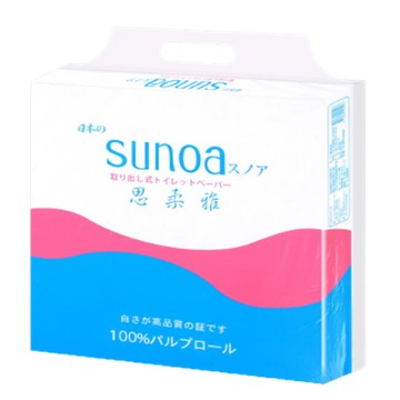 百吉牌sunoa抽取式衛生紙 100抽*80包/箱