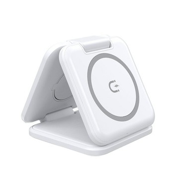 磁吸無線充電器 折疊式magsafe手機充電器三合一無線充支架【北歐家居生活】