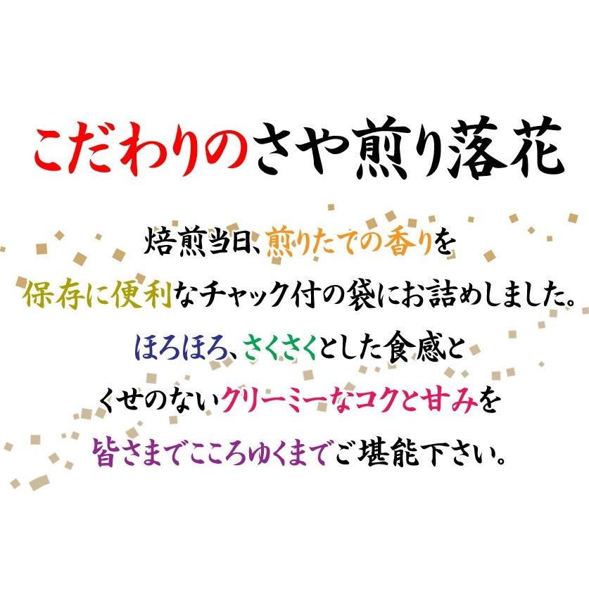 歳末感謝企画 送料無料　新豆・千葉半立 さや煎り 90g×2袋(180g) 数量限定