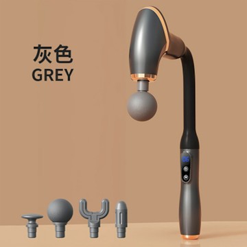 YOGEMDI U型加長型按摩槍 彎頭按摩槍 按摩搥