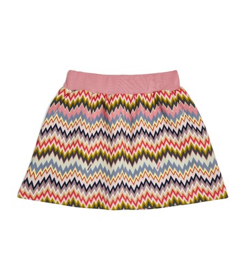 Missoni Kids Zigzag Print Skirt