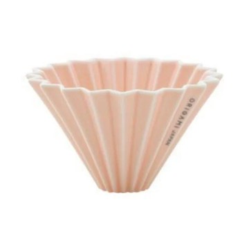 ORIGAMI Coffee 陶瓷濾杯 S 霧粉色 適用錐形蛋糕濾紙 日本製造  1個