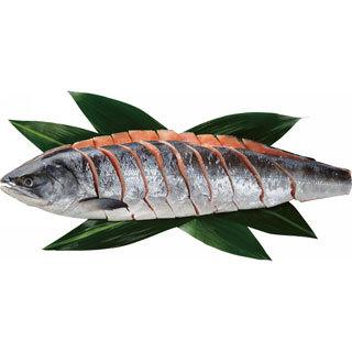 佐藤水産　北海道産　銀毛新巻鮭姿切身（１．６ｋｇ）