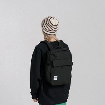 CARTER系列 | 方型14吋筆電後背包M號 MINI CARTER ECO(暗黑)