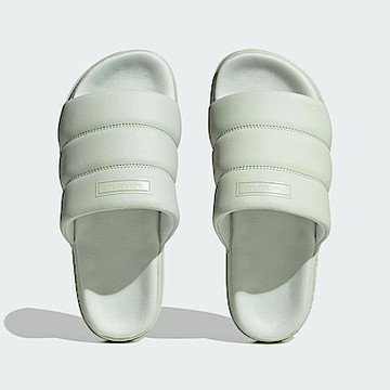 Adidas Adilette Essential W IG7150 女 涼拖鞋 運動 休閒 三葉草 夏日 淺綠