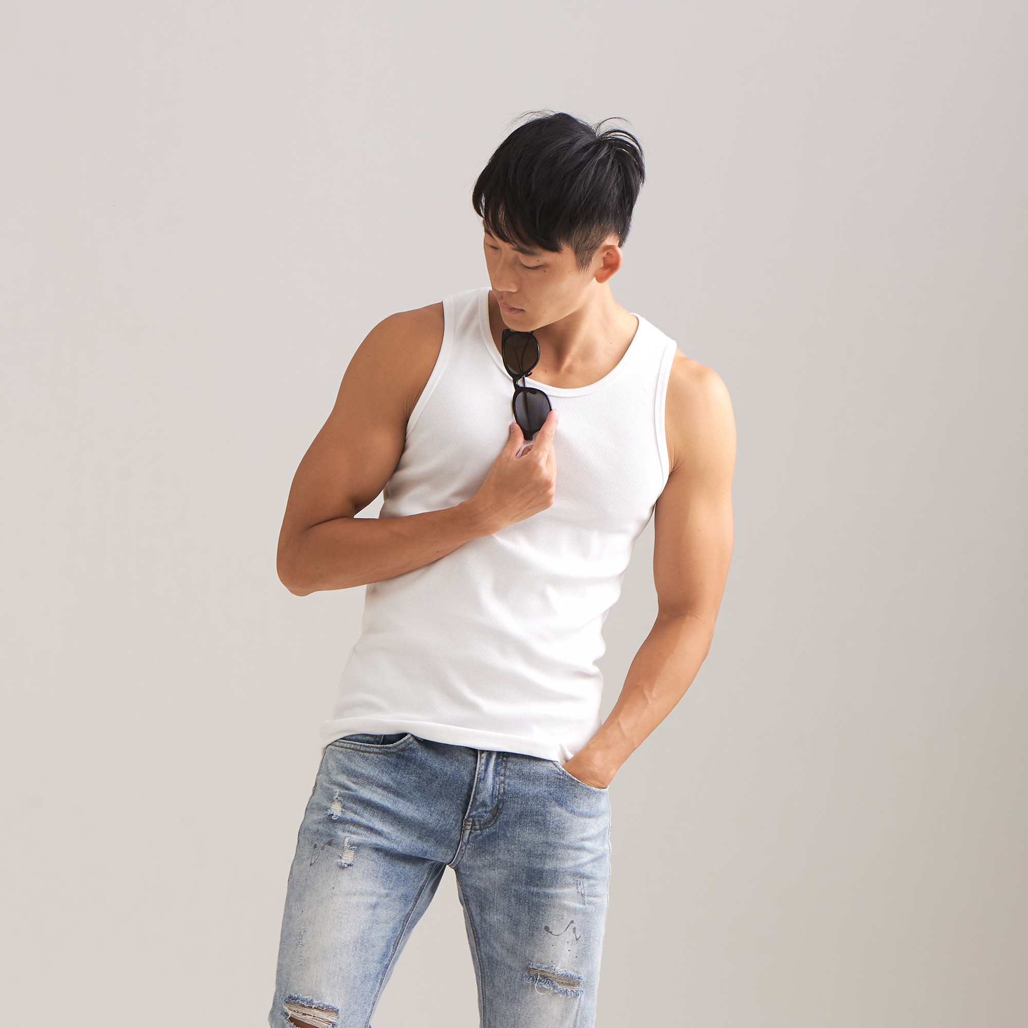 ｜克里斯｜重磅羅紋 坦克背心 CHRIS