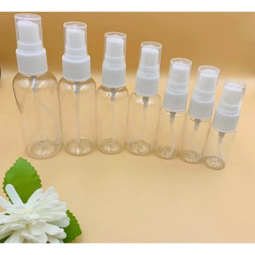 100ml噴霧瓶 分裝瓶 120ml尖嘴透明塑料瓶 透明PET噴霧瓶 細霧 酒精噴霧瓶 噴瓶 PET 透明噴霧瓶 分裝瓶