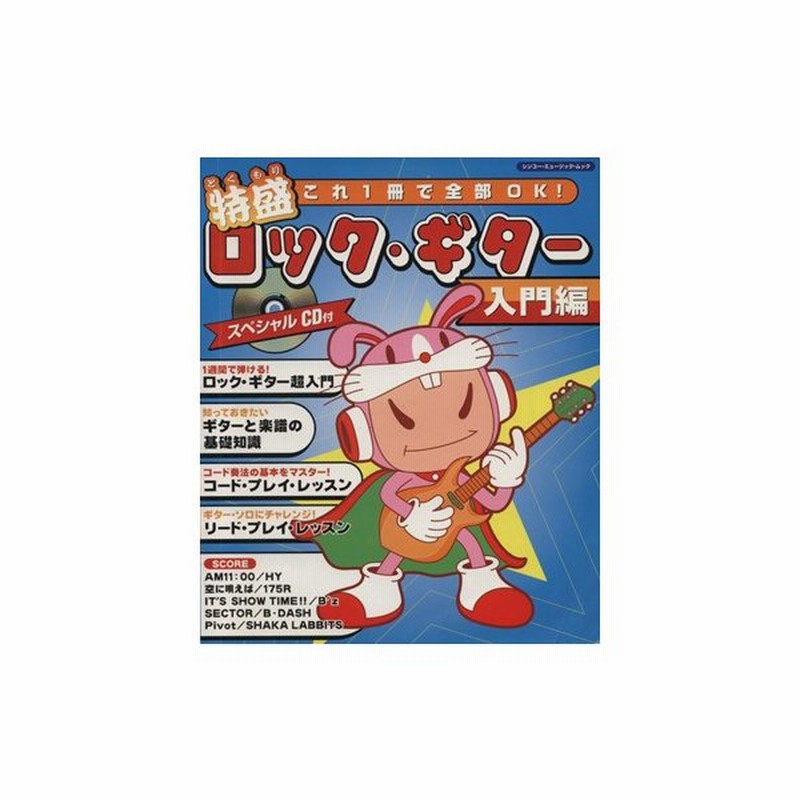 これ１冊で全部ｏｋ 特盛ロック ギター入門編 シンコー ミュージック ムック 浦田泰宏 著者 通販 Lineポイント最大0 5 Get Lineショッピング