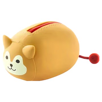 PuniLabo 蛋型收納袋  S  柴犬