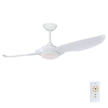 貝斯特 52吋風揚二葉吊扇漸變燈附燈附遙控器白色110V