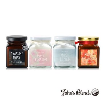 JOHN S BLEND 室內香氛擴香膏-(2025櫻花，亞麻麝香、晚安薰衣草、蘋果薑)