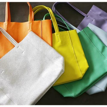 馬卡龍純色輕便簡約頭層羊皮