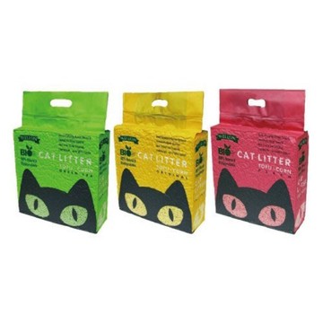 6包組bio cat細顆粒豆腐貓砂6l 原味/綠茶/水蜜桃 易於溶解可沖馬桶 貓砂