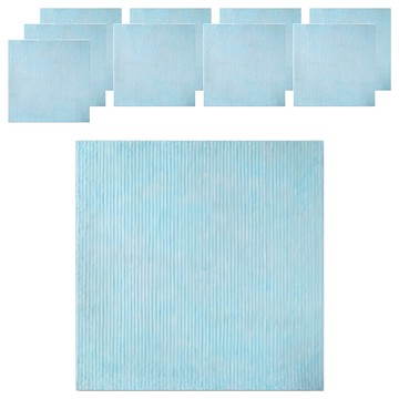拼接寵物地墊 Set 10 吸附式防滑地墊  45 x 45cm  淺藍色  10個