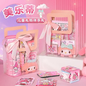 臺灣出貨💖三麗鷗文具套裝大禮包兒童女孩生日禮物小學生學習用品六一禮物