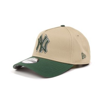 New Era 棒球帽 940 AF Camel 2 Tone NY 洋基隊 焦糖 松木綠 NE60670096