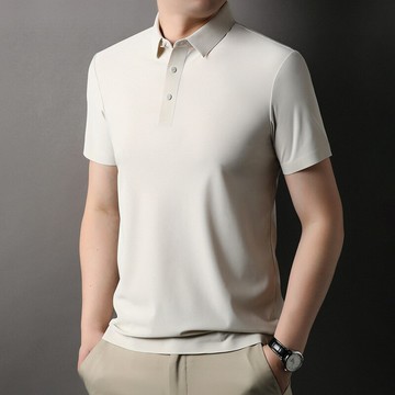 【巴黎精品】現貨+預購 POLO衫男短袖上衣男裝襯衫男短袖T恤-高爾夫球衫吸濕排汗男襯衫8色a1ff42