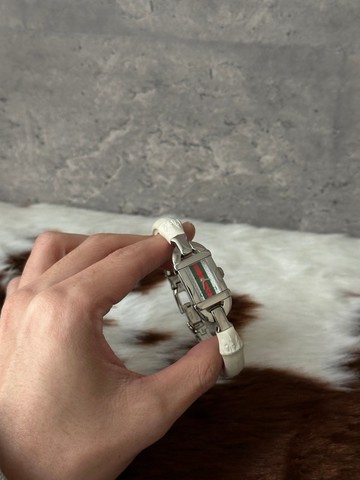 中古品 GUCCI 古馳 竹節靈感腕錶