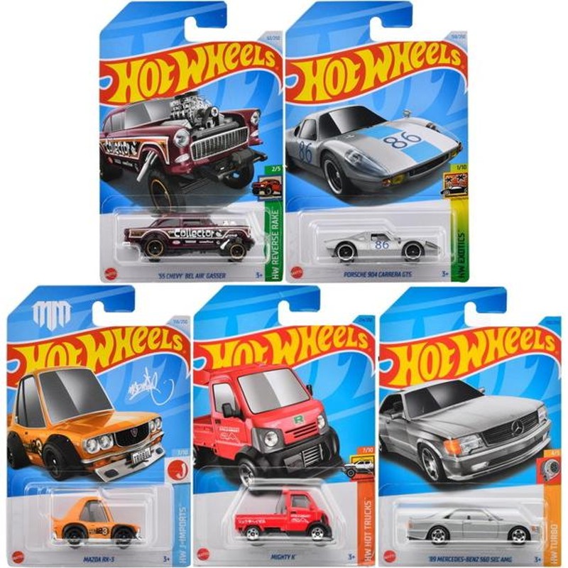 ホットウィール(Hot Wheels) ベーシックカー 2024年8月単品販売3台+マイティK HNK49+'89 メルセデス・ベンツ 560 SEC  AMG HNK51 送料無料 | LINEブランドカタログ