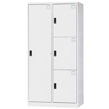 【時尚屋】HDF多用途3x6尺鋼製4格置物櫃HDF-BL-2513