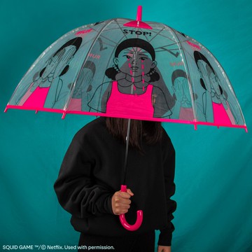 魷魚遊戲雨傘 - 一二三木頭人