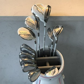 二手高爾夫球桿全套 kalea2021新款女士套桿 正品全套golf初中級