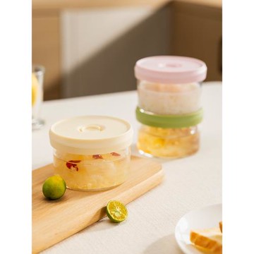 燕窩分裝瓶可蒸煮鮮燉食品級家用耐高溫可帶蓋燉煮即食花膠高硼硅