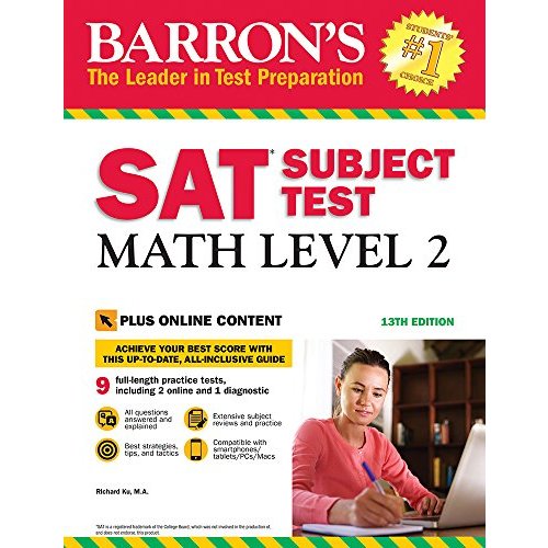 SAT Subject Test: Math Level with Online Tests (Barron's Test Prep)