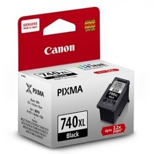 佳能 CANON 黑色高容量原廠墨水匣 / 盒 PG-740XL｜領券最高折$220