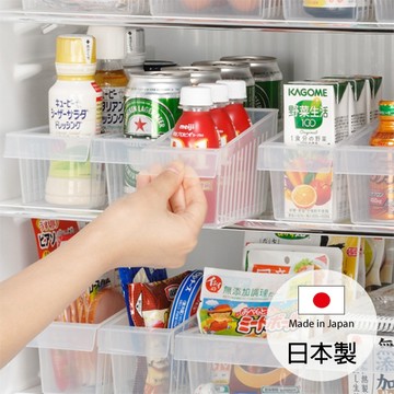 日本製 冰箱收納盒 小款 inomata 冰箱整理盒 置物盒 分裝盒 收納籃 Loxin【SI1733】