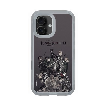 iPhone 16 AirX 流變灰 - 進擊的巨人 Attack On Titan -S4 - 全員集結