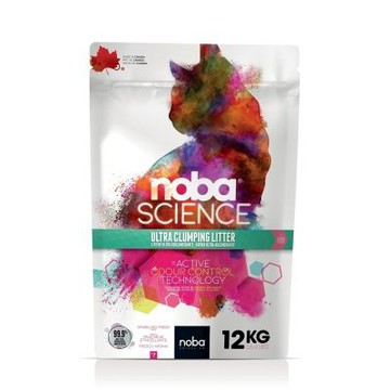 台灣公司貨 NOBA科學礦砂12KG/26.4LBS系列(2包組) 加拿大 原廠授權 ｜快速結塊・高吸收・低粉塵