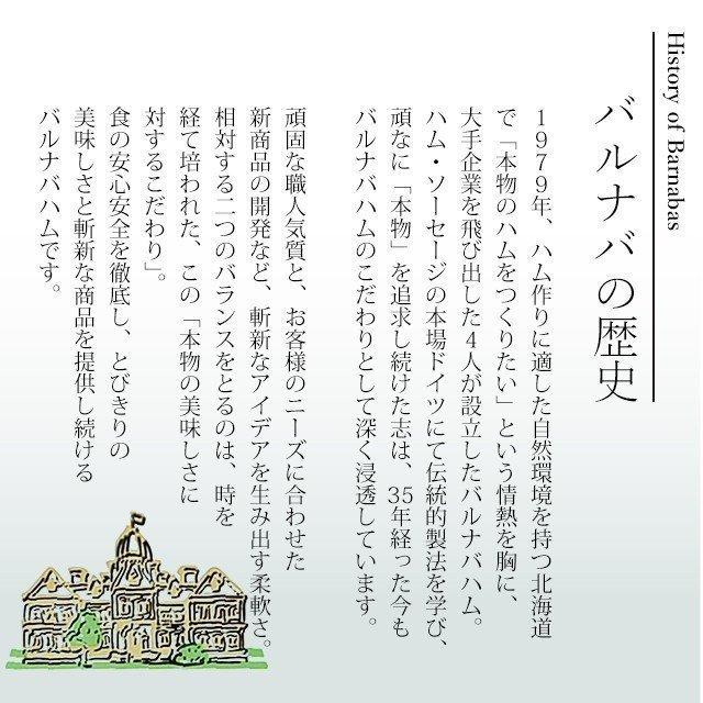 お歳暮 ハム ギフト   御歳暮 冬ギフト 送料無料 バルナバハム 北海道産無塩せきハムオードブルセット(SRB-100B)   御歳暮 冬ギフト ハムセット