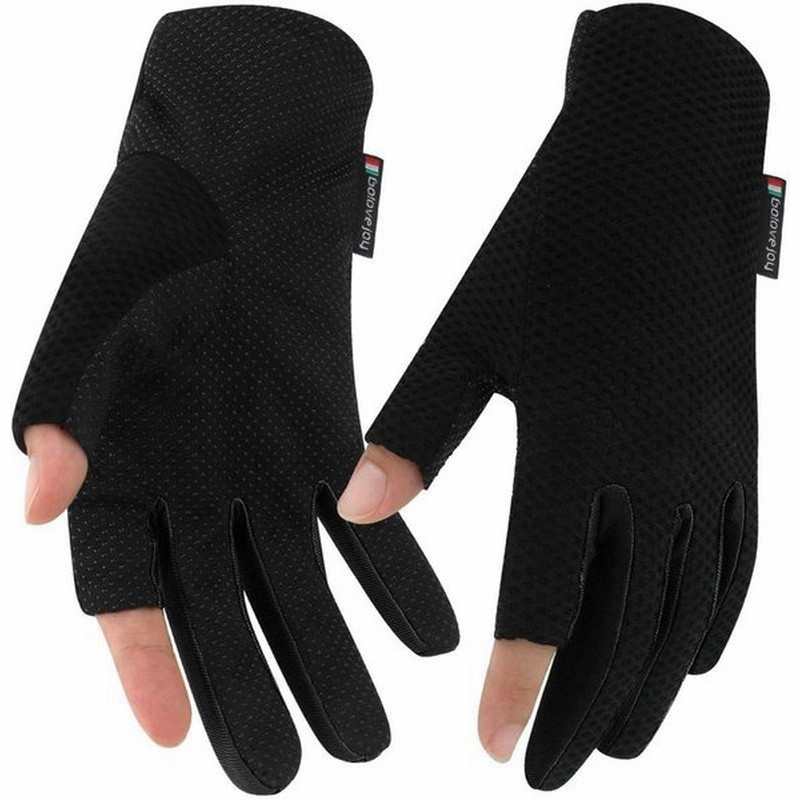 フィッシンググローブ 釣り手袋 2本カット 釣り道具 滑り止め 日焼け防止 春夏用 スポーツ用 通気性 柔らかい 片手で脱着 フリーサイズ 通販 Lineポイント最大0 5 Get Lineショッピング