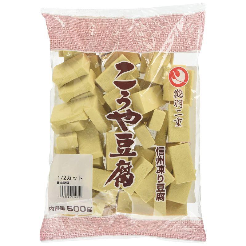 登喜和冷凍食品 鶴羽二重高野豆腐1 2カット 500g