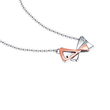 【絕版特惠】鑽石14K金項鍊  Pretty 女孩