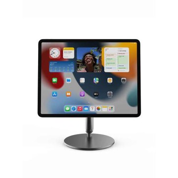 ipadproAir654磁吸支架折疊旋轉金屬便攜12.9寸桌面繪圖無線充電