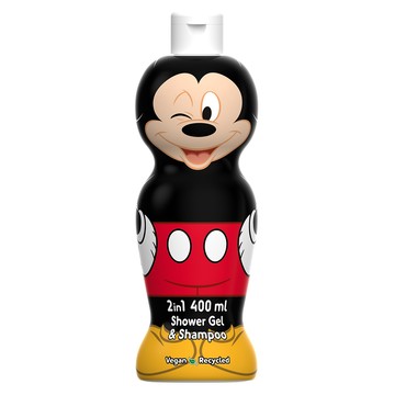 Disney 米奇2合1沐浴洗髮精 400ml (萌Q收藏版)