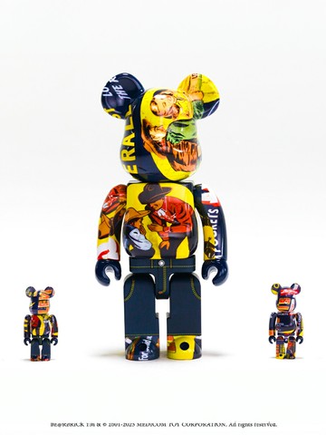 Levi's x BE@BRICK 庫柏力克熊聯名限定限量 400% & 100% / 經典廣告Banner圖案 庫柏力克熊聯名款 levis聯名款 庫柏力克熊限量款