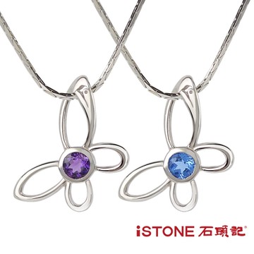 石頭記 純銀項鍊 美麗佳人系列-舞蝶