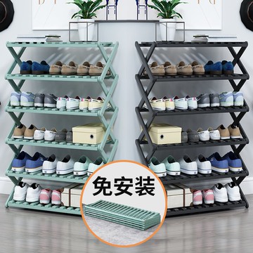 鞋架多層防塵特價簡易門口小鞋柜多功能經濟型家用實木宿舍省空間