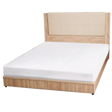 【本木】南原 貓抓皮靠枕房間三件組-雙人5尺 床墊+床片+六分加厚床底梧桐